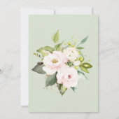 Gepersonaliseerde opwarming van de aarde en geboor kaart (Achterkant)