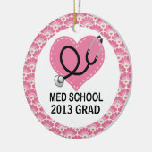 Gepersonaliseerde organisatie van de Afstuderen Me Keramisch Ornament (Links)