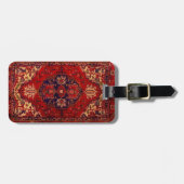 Gepersonaliseerde Oriental Rug Bagagelabel (Voorkant horizontaal)