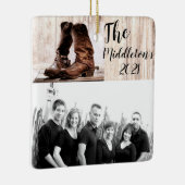 Gepersonaliseerde Ornament laarzen land rustiek we (Rechts)