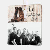 Gepersonaliseerde Ornament laarzen land rustiek we (Links)