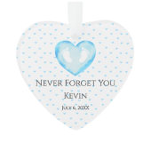 Gepersonaliseerde Ornament Memorial Keepsake