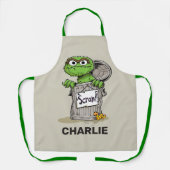 Gepersonaliseerde  Oscar de Grouch Scram Schort (Voorkant)