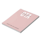 Gepersonaliseerde OTA Occupational Therapy Assista Notitieblok (Linkerzijde)