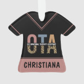 Gepersonaliseerde OTA Occupational Therapy Assista Ornament (achterkant)