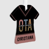Gepersonaliseerde OTA Occupational Therapy Assista Ornament (voorkant)