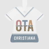 Gepersonaliseerde OTA Occupational Therapy Assista Ornament (voorkant)