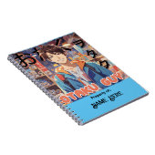 Gepersonaliseerde Otaku Guy Anime Notitieboek (Rechterzijde)