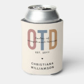 Gepersonaliseerde OTD Doctor in de ergotherapie Blikjeskoeler (Blikje Achterkant)