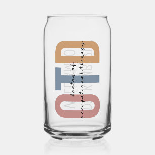 Gepersonaliseerde OTD Doctor in de ergotherapie Blikvorm Glas