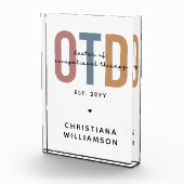 Gepersonaliseerde OTD Doctor in de ergotherapie Fotoblokken (Rechts)