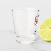 Gepersonaliseerde OTD Doctor in de ergotherapie Shot Glas (Links)