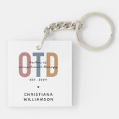 Gepersonaliseerde OTD Doctor in de ergotherapie Sleutelhanger (Achterkant)