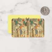 Gepersonaliseerde oude Egypte Flat Note Kaart Notitiekaartje (Voorkant / Achterkant in situ)