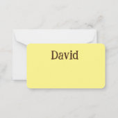 Gepersonaliseerde oude Egypte Flat Note Kaart Notitiekaartje (Achterkant)