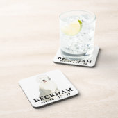 Gepersonaliseerde Oude Engelse Sheepdog Bier Onderzetter (Rechterzijde)