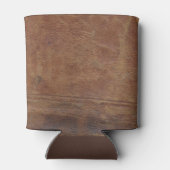 Gepersonaliseerde oude lederen Koelbox Blikjeskoeler (Achterkant)