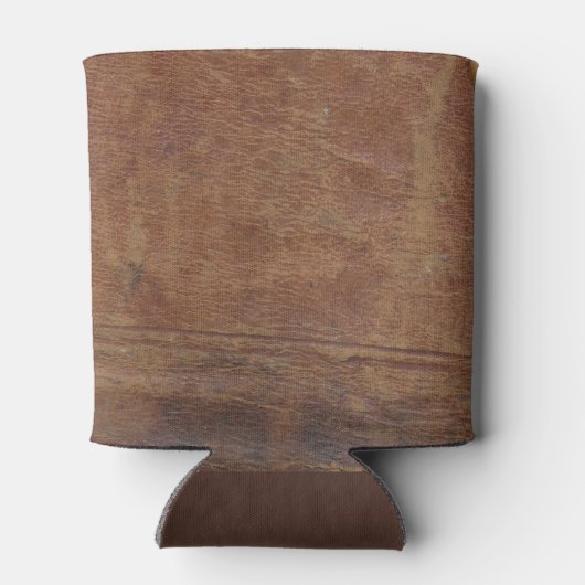 Gepersonaliseerde oude lederen Koelbox Blikjeskoeler (Achterkant)