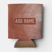 Gepersonaliseerde oude lederen Koelbox Blikjeskoeler (Voorkant)