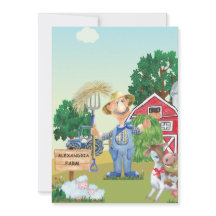 Gepersonaliseerde Oude MacDonald's Birthday