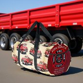 Gepersonaliseerde Oude Rode Pick-up Trucks Plunjezak