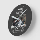 Gepersonaliseerde Ouder Ouder van Afstuderen Stude Ronde Klok (Hoek)