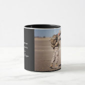 Gepersonaliseerde "Our Hero" Mok, Mok voor militai (Midden)