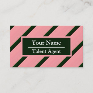 Gepersonaliseerde Outstanding Stripe Visitekaartje