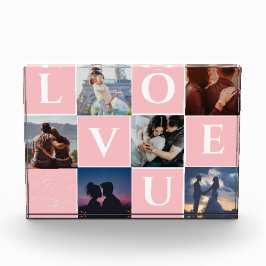 GEPERSONALISEERDE PAAR FOTO COLLAGE GIFT VOOR ECHT