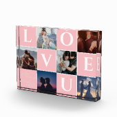 GEPERSONALISEERDE PAAR FOTO COLLAGE GIFT VOOR ECHT (Rechts)