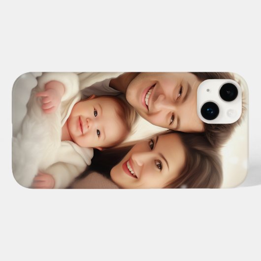 Gepersonaliseerde Paar Foto iPhone Case (Achterkant (horizontaal))