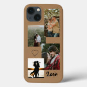 Gepersonaliseerde paar iPhone Case (Achterkant)