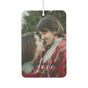 Gepersonaliseerde paar liefde foto luchtverfrisser