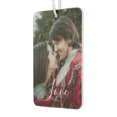 Gepersonaliseerde paar liefde foto luchtverfrisser (Links)