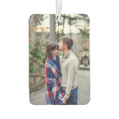 Gepersonaliseerde paar liefde foto luchtverfrisser (Achterkant)