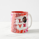 Gepersonaliseerde Paar Liefde Mok (Voorkant rechts)