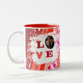 Gepersonaliseerde Paar Liefde Mok (Links)