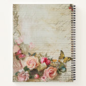 Gepersonaliseerde  paar spiraal Notitieboek (Achterkant)