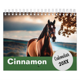Gepersonaliseerde Paarden Foto's Jaar Maak Je Eige Kalender