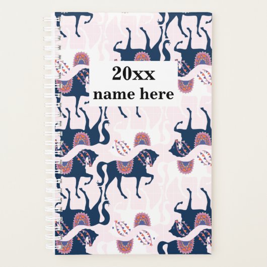 Gepersonaliseerde Paarden Planner (Voorkant)