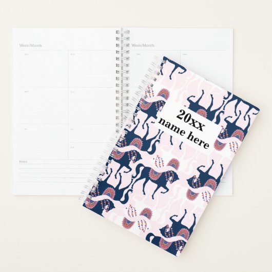 Gepersonaliseerde Paarden Planner (Display)