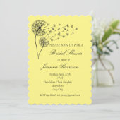 Gepersonaliseerde paardenbloem klok met vlinders kaart (Staand voorkant)