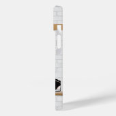 Gepersonaliseerde Paarse en gouden Basketball Jers Case-Mate iPhone Case (Achterkant / Links)