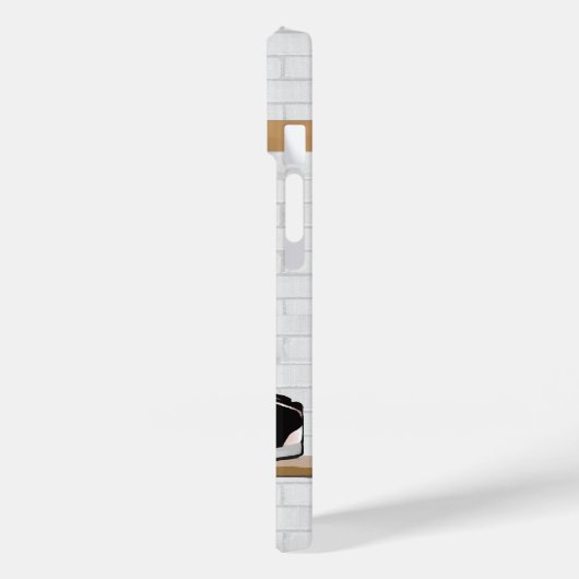 Gepersonaliseerde Paarse en gouden Basketball Jers Case-Mate iPhone Case (Achterkant / Links)