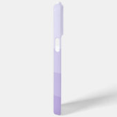 Gepersonaliseerde Paarse Gradient Modern meisjesna Case-Mate iPhone Case (Achterkant / Rechts)