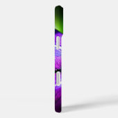 Gepersonaliseerde Paarse Iris Flower iPhone Case (Achterkant / Rechts)