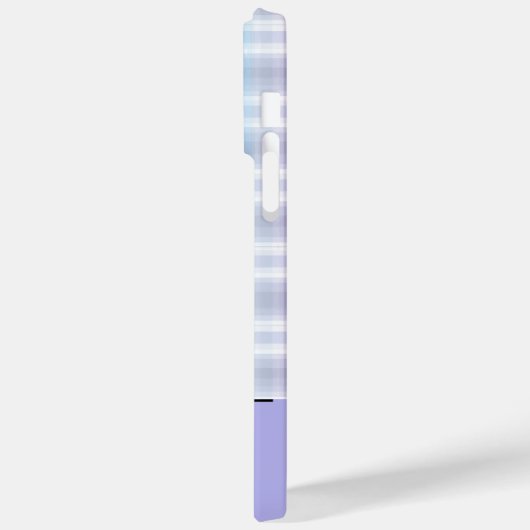 Gepersonaliseerde Paarse Plaid iPhone 14 Pro Max H Case-Mate iPhone Case (Achterkant / Links)