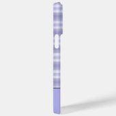 Gepersonaliseerde Paarse Plaid iPhone 14 Pro Max H Case-Mate iPhone Case (Achterkant / Rechts)