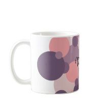 Gepersonaliseerde paarse-roze moleculen