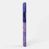 Gepersonaliseerde Paarse witte Waterverf Mandala Case-Mate iPhone Case (Achterkant/rechts)